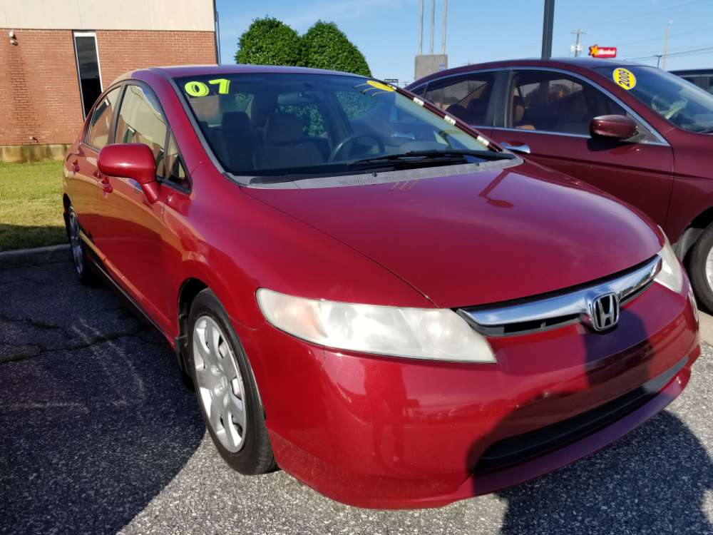 Honda Civic 2007 Red