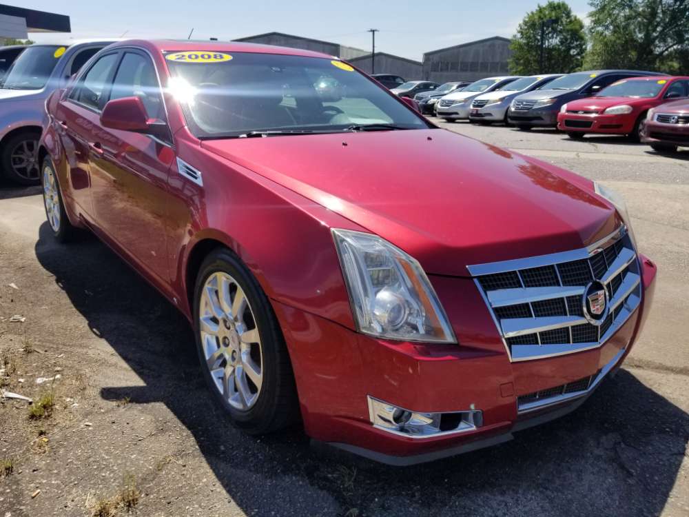 Cadillac CTS 2008 Red