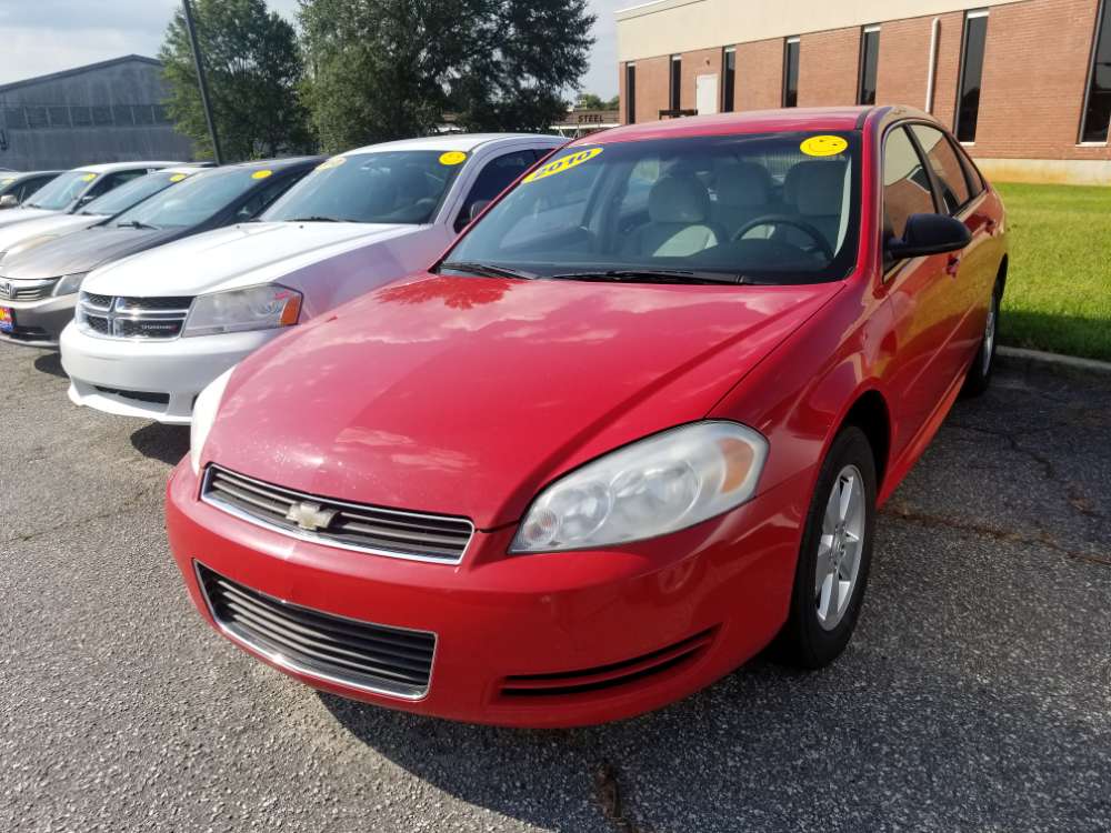 Chevy Impala 2010 Red