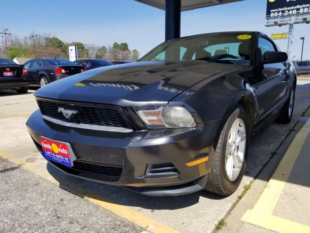 2012 Ford Mustang Black