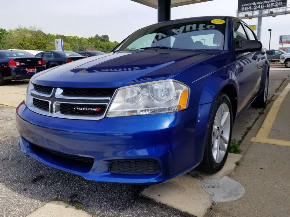 Dodge Avenger 2012 Blue