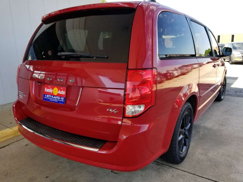 Dodge Caravan 2013 Red