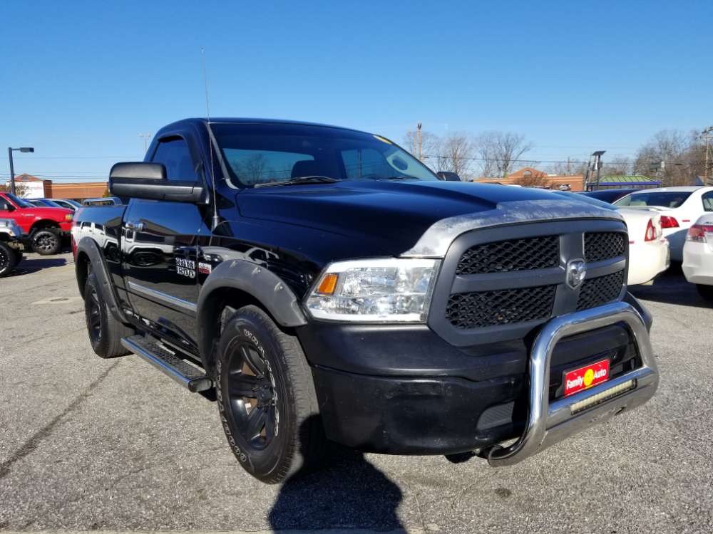 Ram 1500 2014 Black