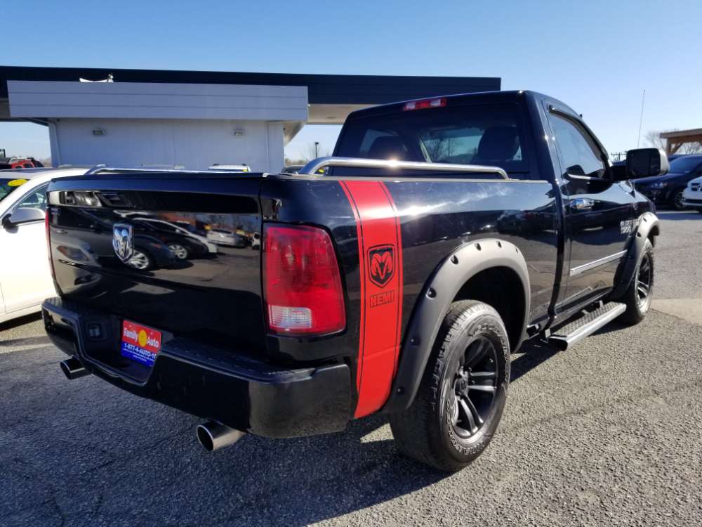Ram 1500 2014 Black