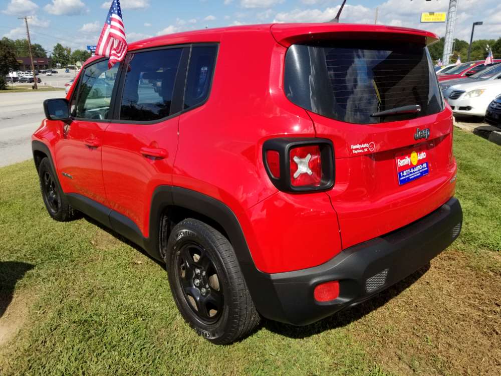 Jeep Renegade 2017 Red