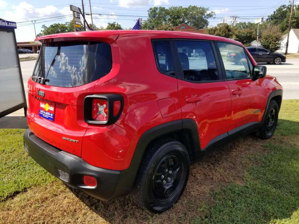 Jeep Renegade 2017 Red
