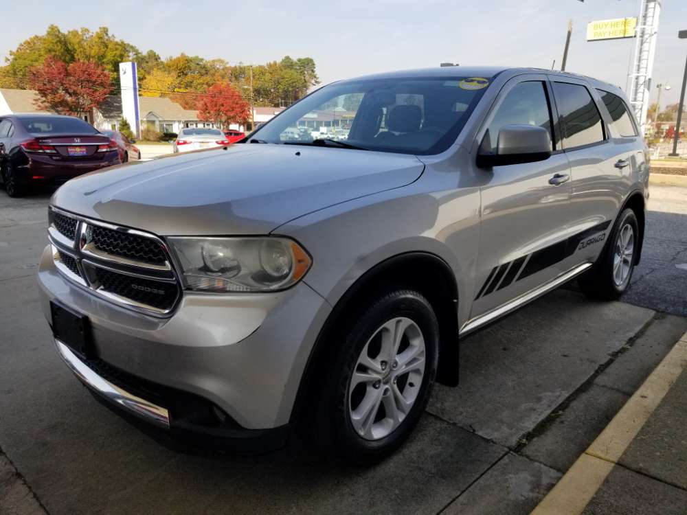 Dodge Durango 2011 Silver