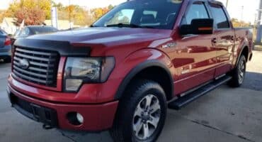 2012 Ford F150 Red