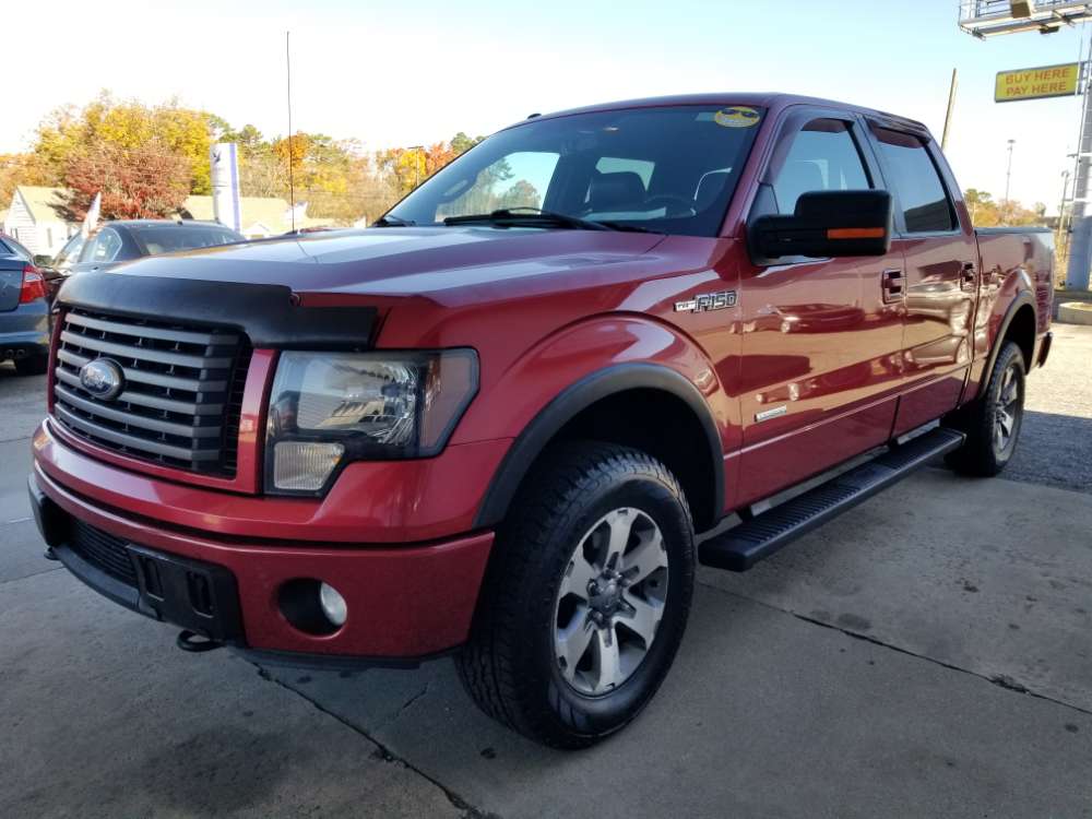 2012 Ford F150 Red