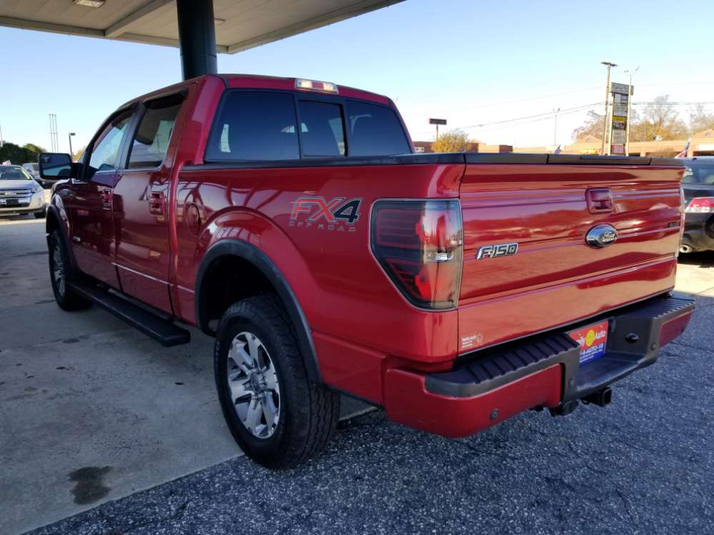 2012 Ford F150 Red