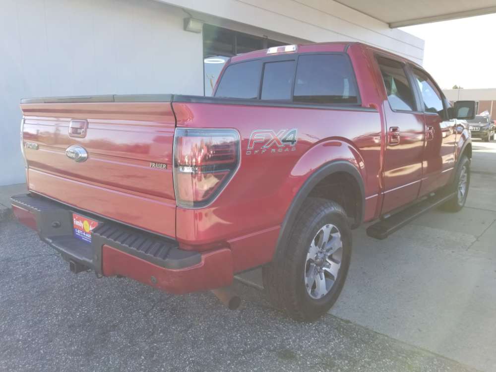 2012 Ford F150 Red